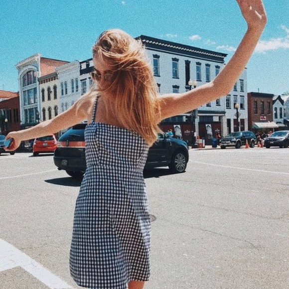 Brandy Melville Dresses & Skirts - Brandy Melville Checkered Dress